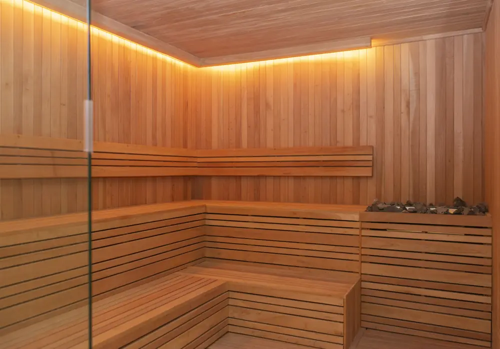 Sauna de madera